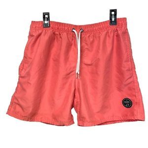Exist Swim Mens Swim Trunks Board Shorts Liner Removed Size L Pockets
